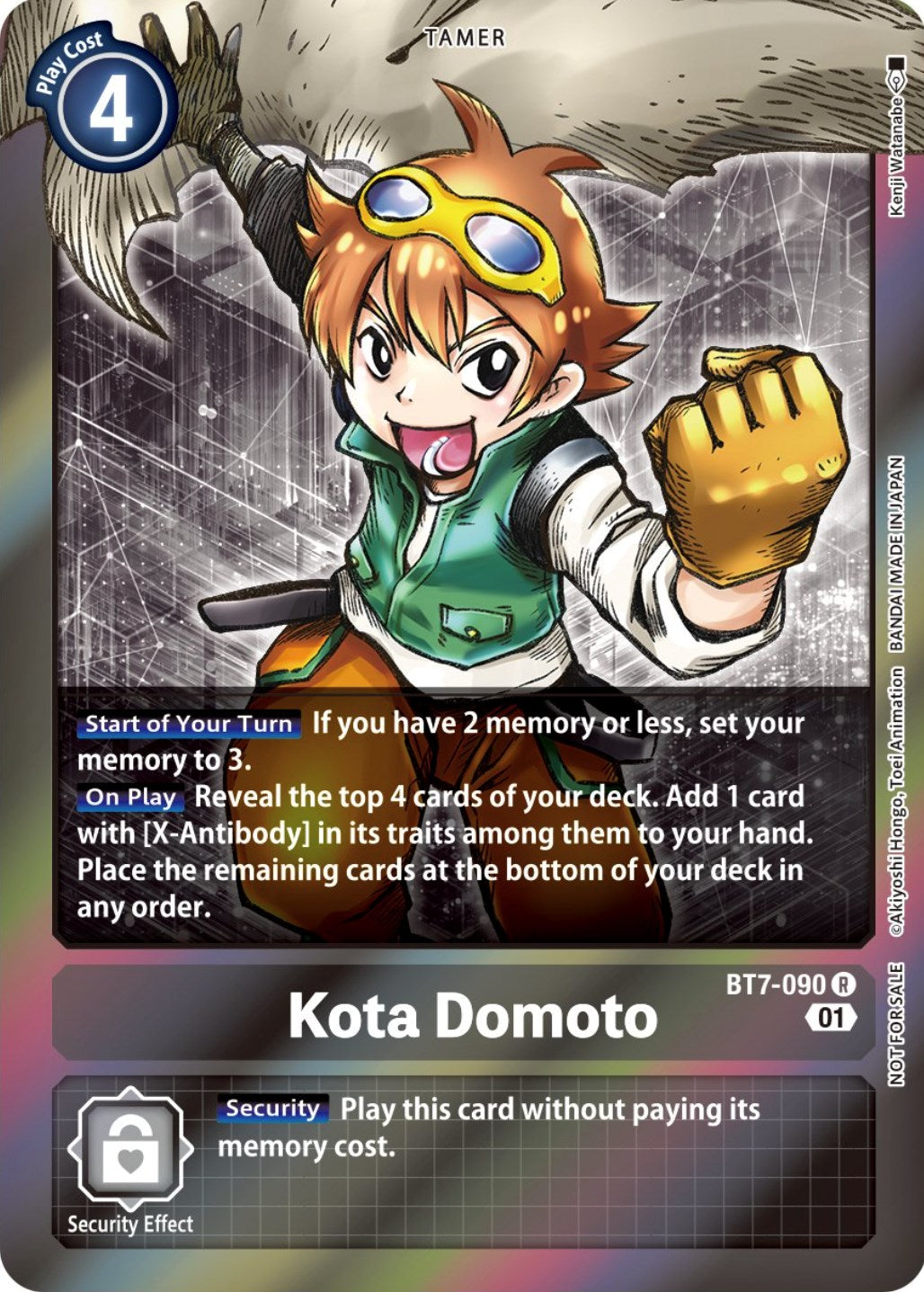 Kota Domoto [BT7-090] (Event Pack 4) [Next Adventure Promos] | Play N Trade Winnipeg