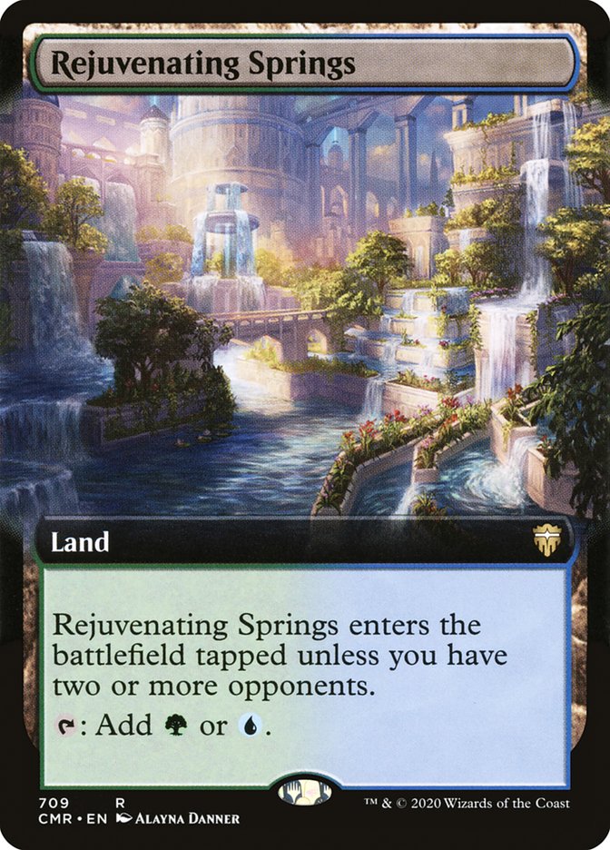 Rejuvenating Springs (Extended) [Commander Legends] | Play N Trade Winnipeg