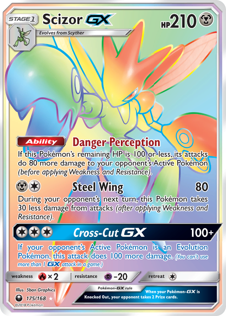 Scizor GX (175/168) [Sun & Moon: Celestial Storm] | Play N Trade Winnipeg