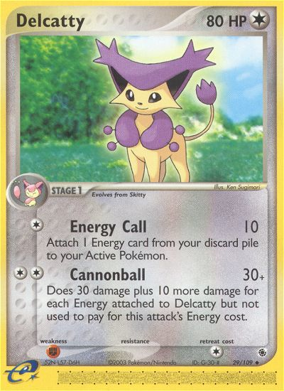 Delcatty (29/109) [EX: Ruby & Sapphire] | Play N Trade Winnipeg