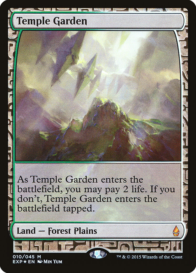 Temple Garden [Zendikar Expeditions] | Play N Trade Winnipeg