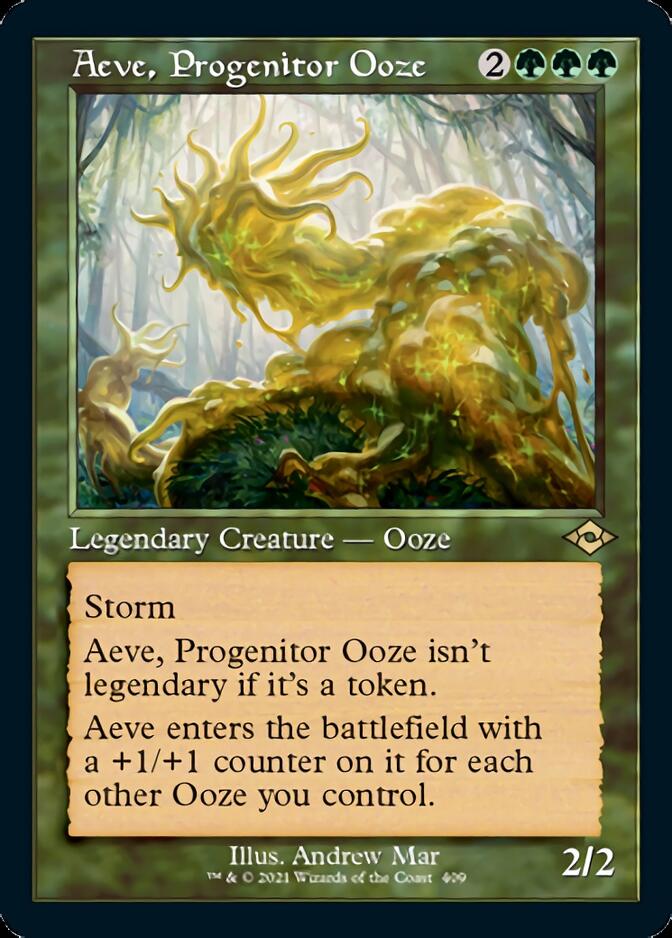 Aeve, Progenitor Ooze (Retro Foil Etched) [Modern Horizons 2] | Play N Trade Winnipeg
