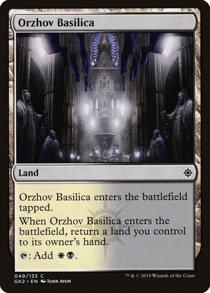 Orzhov Basilica [Ravnica Allegiance Guild Kit] | Play N Trade Winnipeg