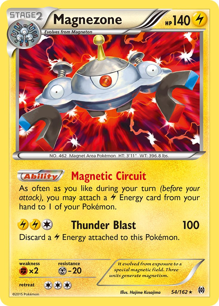 Magnezone (54/162) (Theme Deck Exclusive) [XY: BREAKthrough] | Play N Trade Winnipeg