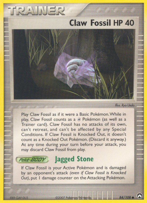 Claw Fossil (84/108) [EX: Power Keepers] | Play N Trade Winnipeg