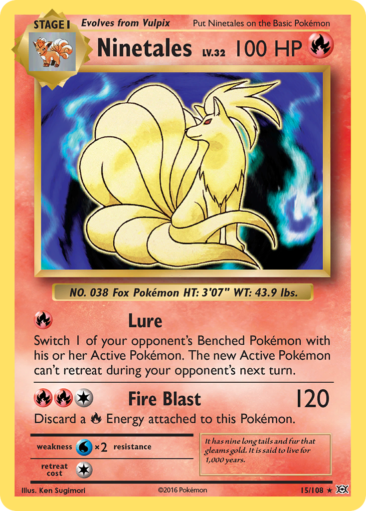 Ninetales (15/108) [XY: Evolutions] | Play N Trade Winnipeg