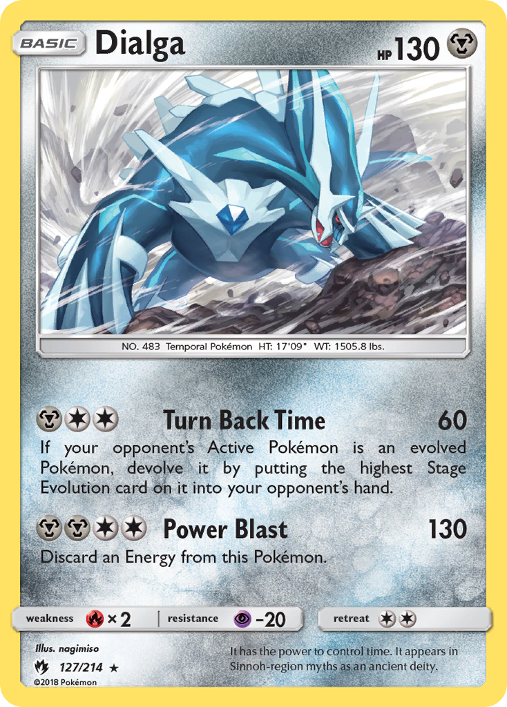 Dialga (127/214) [Sun & Moon: Lost Thunder] | Play N Trade Winnipeg