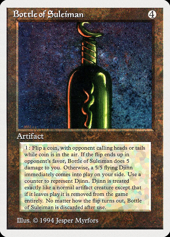 Bottle of Suleiman [Summer Magic / Edgar] | Play N Trade Winnipeg