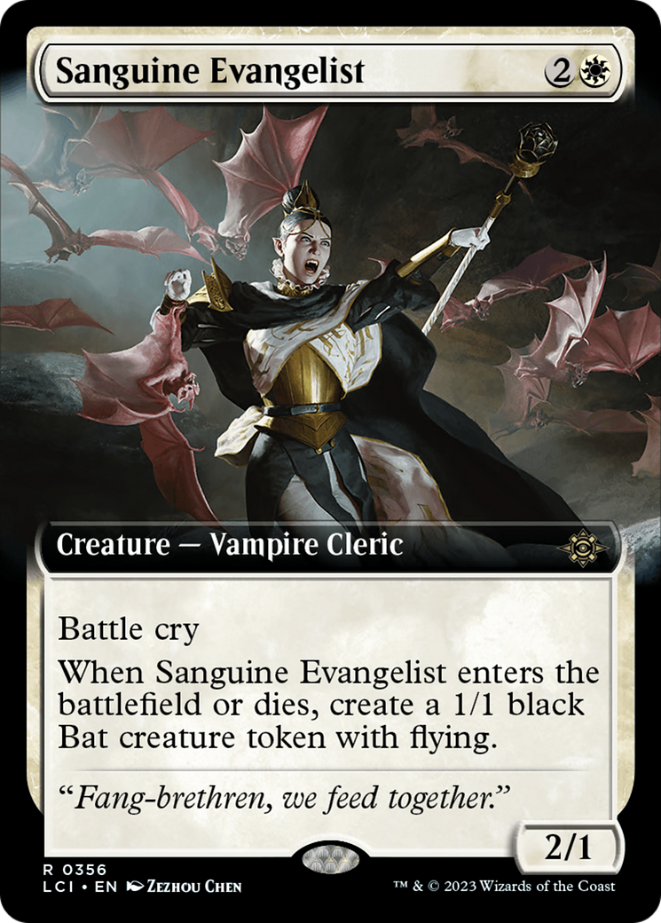 Sanguine Evangelist (Extended Art) [The Lost Caverns of Ixalan] | Play N Trade Winnipeg