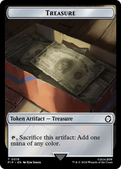 Treasure (0019) // Human Soldier Double-Sided Token [Fallout Tokens] | Play N Trade Winnipeg