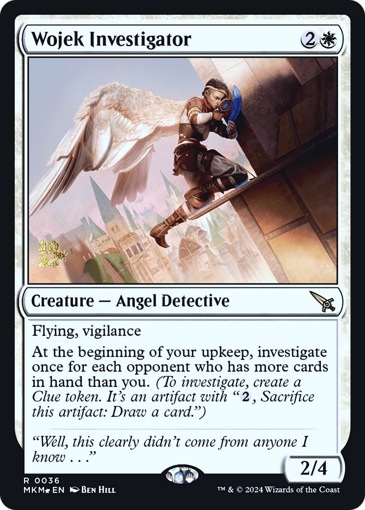 Wojek Investigator [Murders at Karlov Manor Prerelease Promos] | Play N Trade Winnipeg