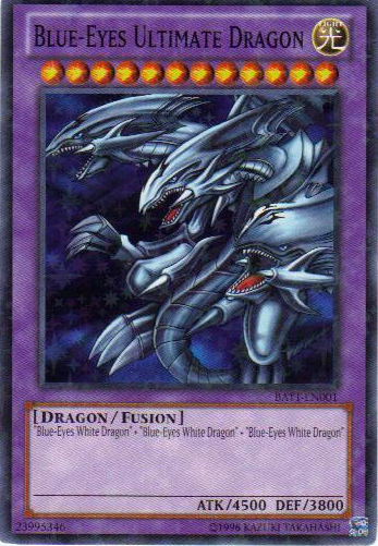 Blue-Eyes Ultimate Dragon [BATT-EN001] Starfoil Rare | Play N Trade Winnipeg