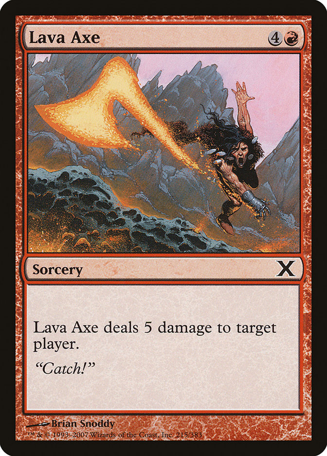 Lava Axe [Tenth Edition] | Play N Trade Winnipeg