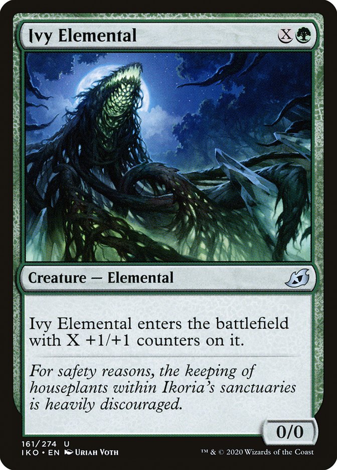 Ivy Elemental [Ikoria: Lair of Behemoths] | Play N Trade Winnipeg