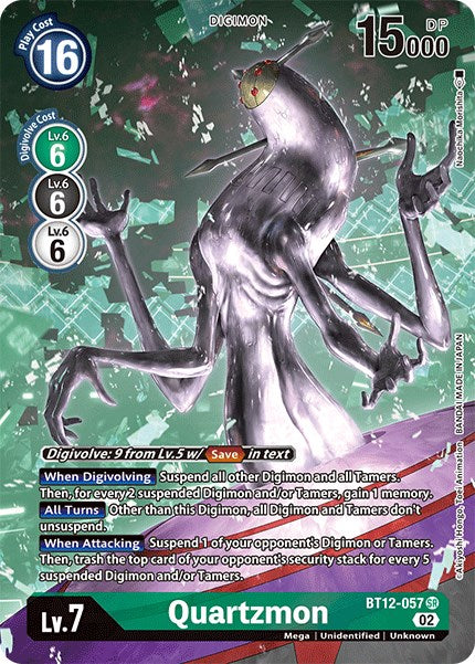 Quartzmon [BT12-057] (Alternate Art) [Across Time] | Play N Trade Winnipeg