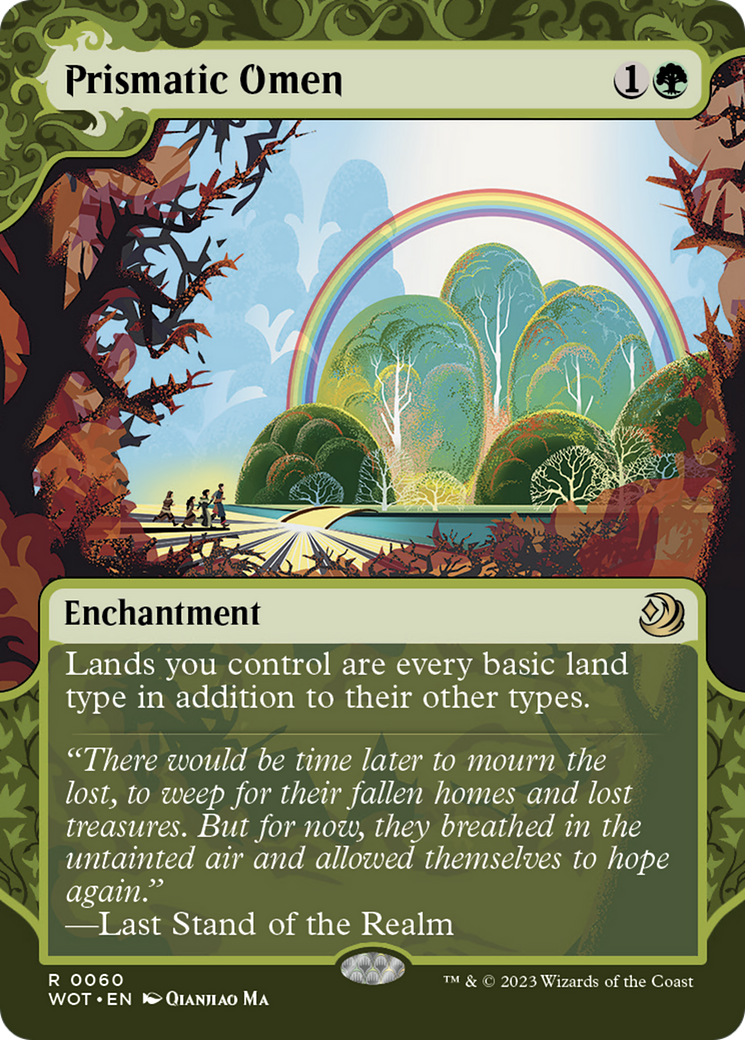 Prismatic Omen [Wilds of Eldraine: Enchanting Tales] | Play N Trade Winnipeg