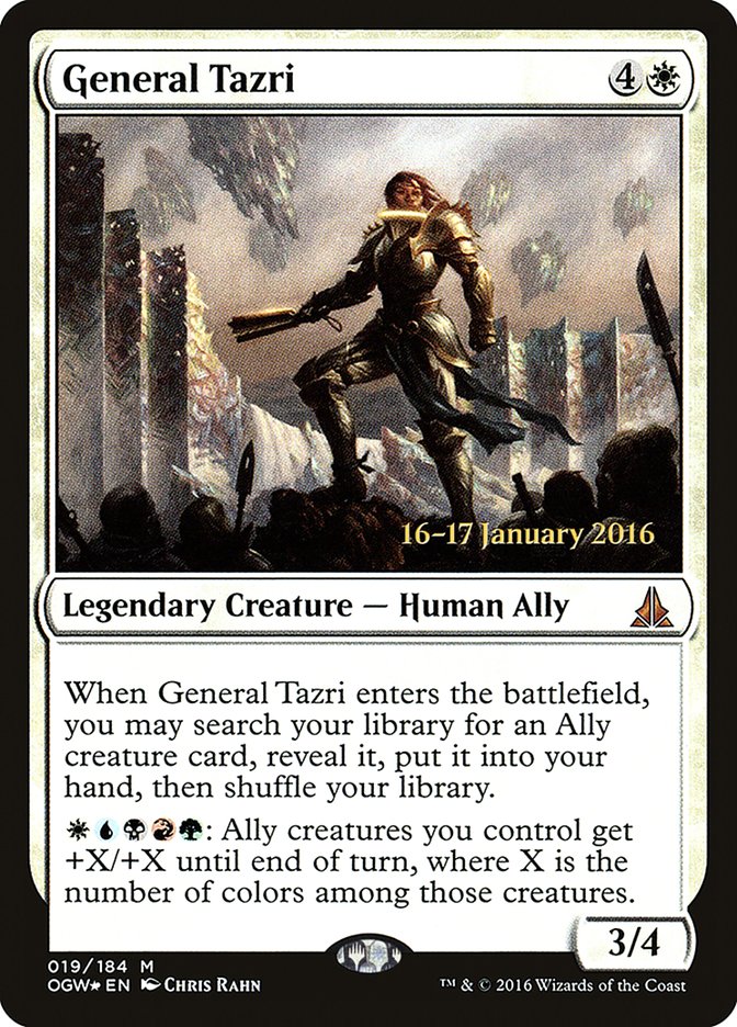 General Tazri [Oath of the Gatewatch Prerelease Promos] | Play N Trade Winnipeg