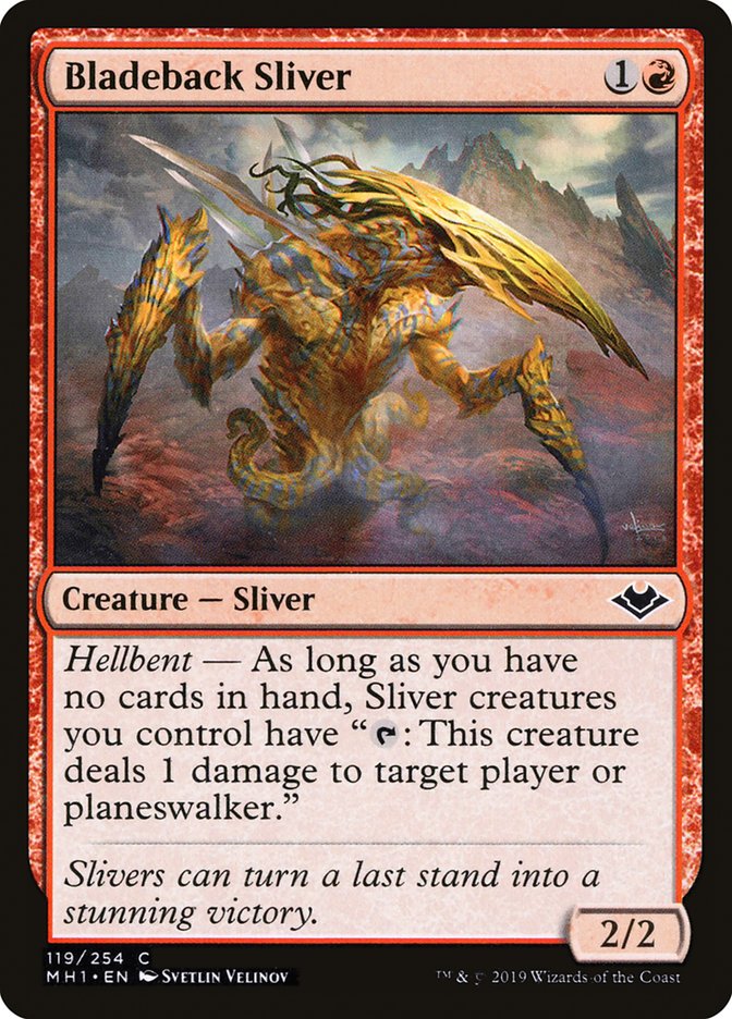 Bladeback Sliver [Modern Horizons] | Play N Trade Winnipeg