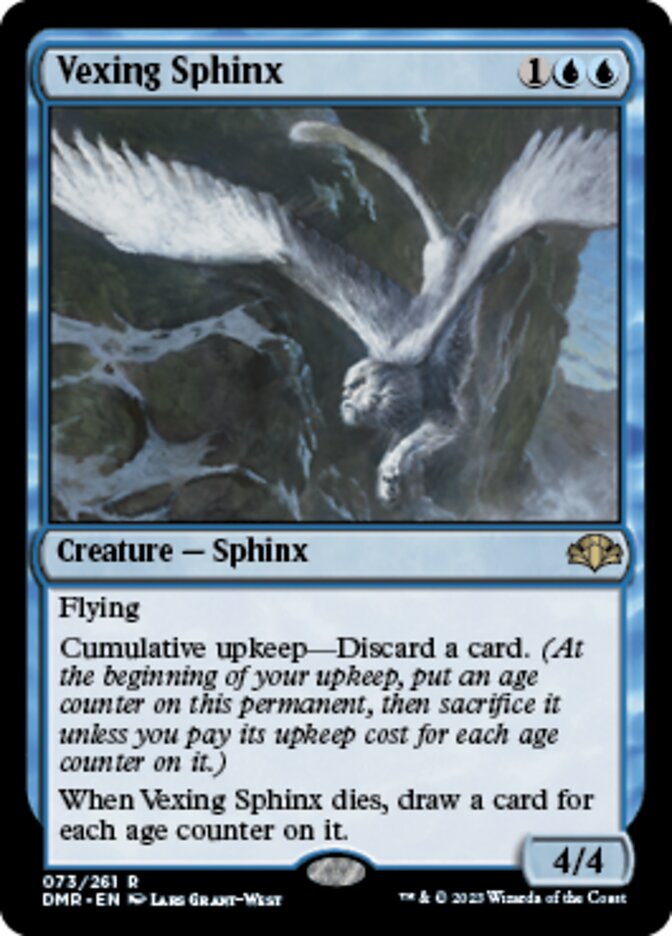 Vexing Sphinx [Dominaria Remastered] | Play N Trade Winnipeg