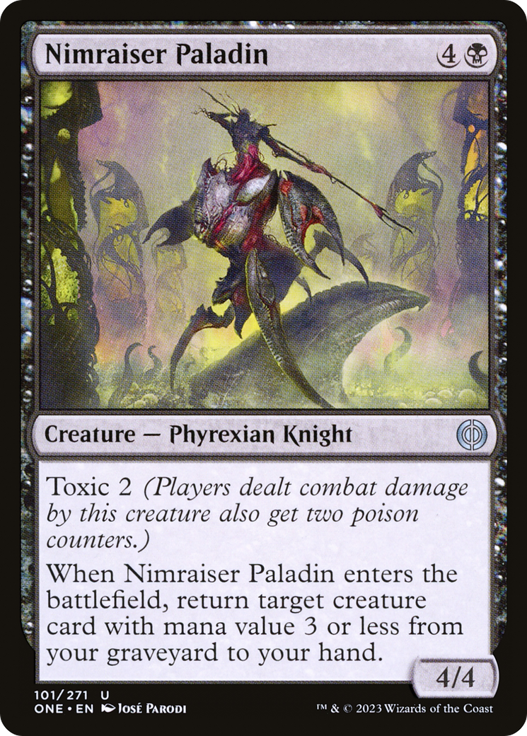 Nimraiser Paladin [Phyrexia: All Will Be One] | Play N Trade Winnipeg