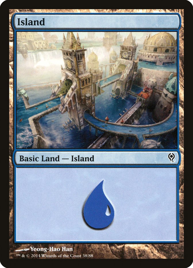 Island (38) [Duel Decks: Jace vs. Vraska] | Play N Trade Winnipeg