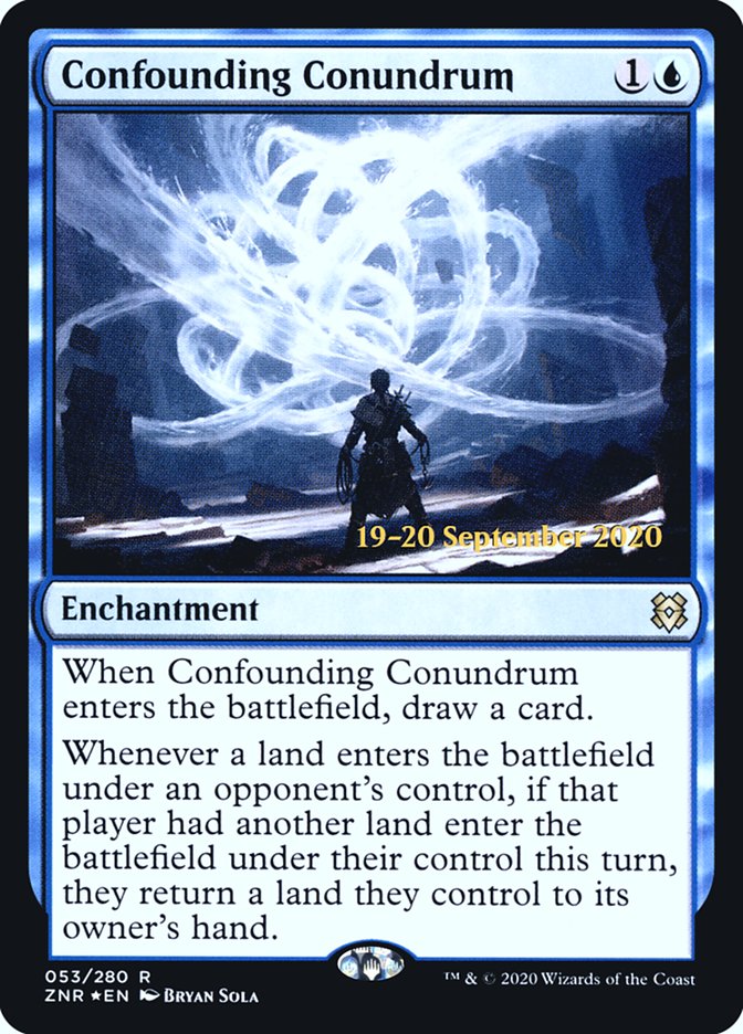 Confounding Conundrum [Zendikar Rising Prerelease Promos] | Play N Trade Winnipeg