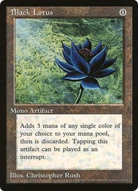 Black Lotus (Oversized) [Oversize Cards] | Play N Trade Winnipeg