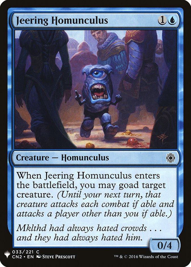 Jeering Homunculus [Mystery Booster] | Play N Trade Winnipeg