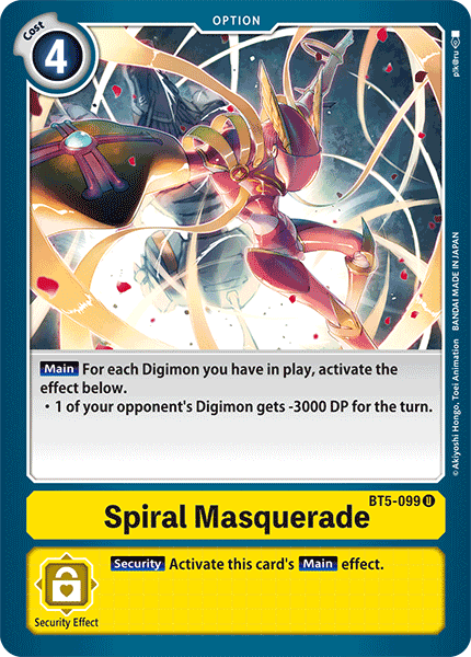 Spiral Masquerade [BT5-099] [Battle of Omni] | Play N Trade Winnipeg