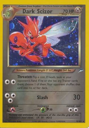 Dark Scizor (9/105) [Neo Destiny Unlimited] | Play N Trade Winnipeg