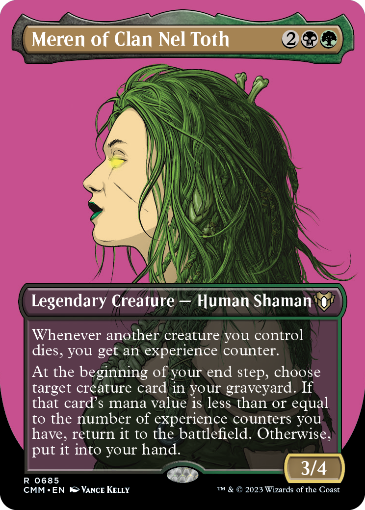 Meren of Clan Nel Toth (Borderless Profile) [Commander Masters] | Play N Trade Winnipeg