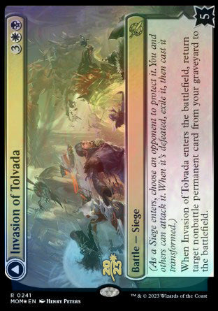 Invasion of Tolvada // The Broken Sky [March of the Machine Prerelease Promos] | Play N Trade Winnipeg