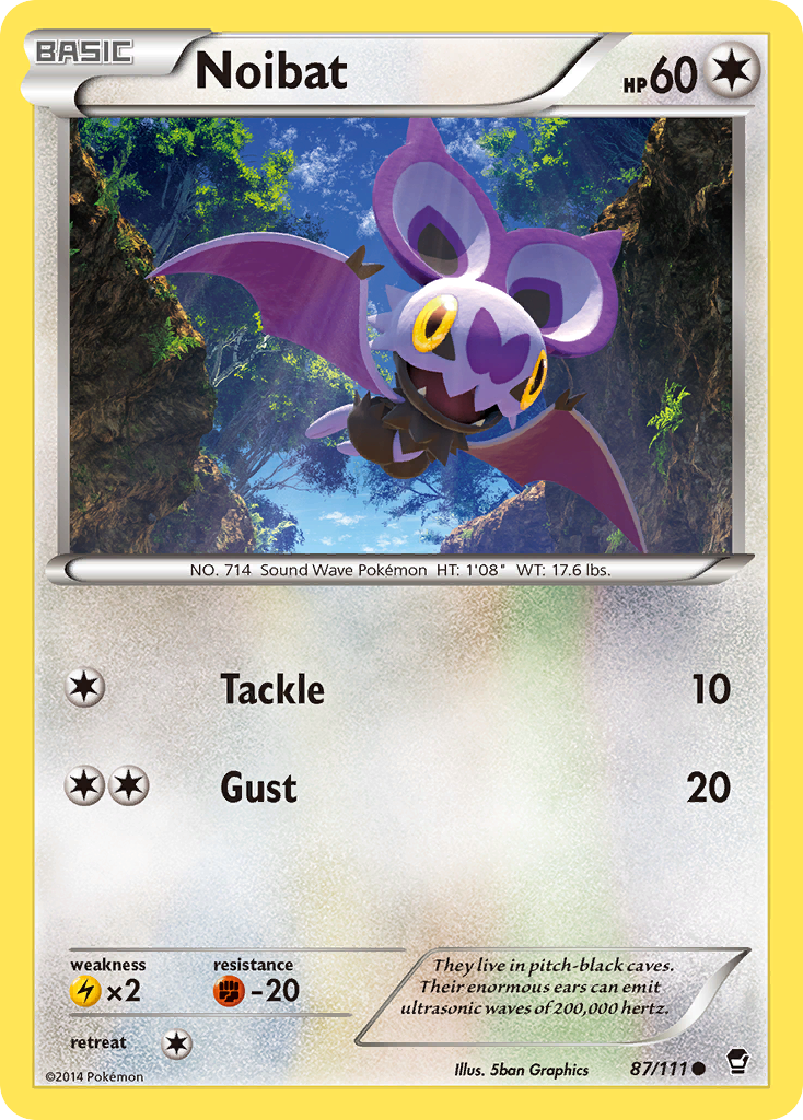 Noibat (87/111) [XY: Furious Fists] | Play N Trade Winnipeg