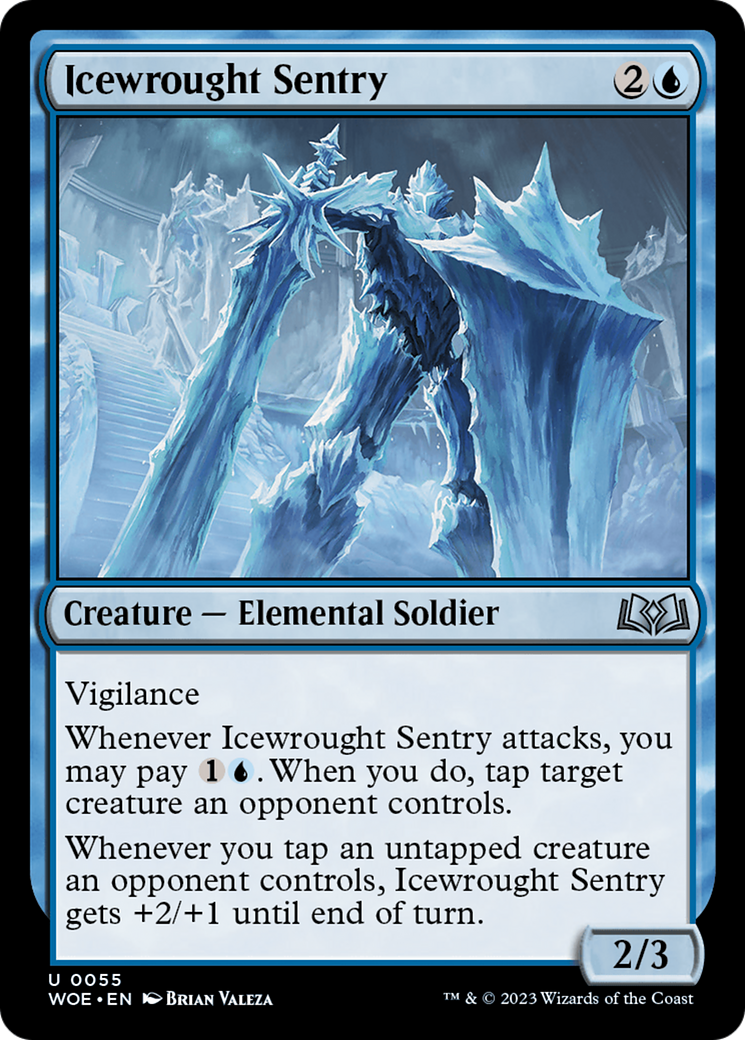 Icewrought Sentry [Wilds of Eldraine] | Play N Trade Winnipeg