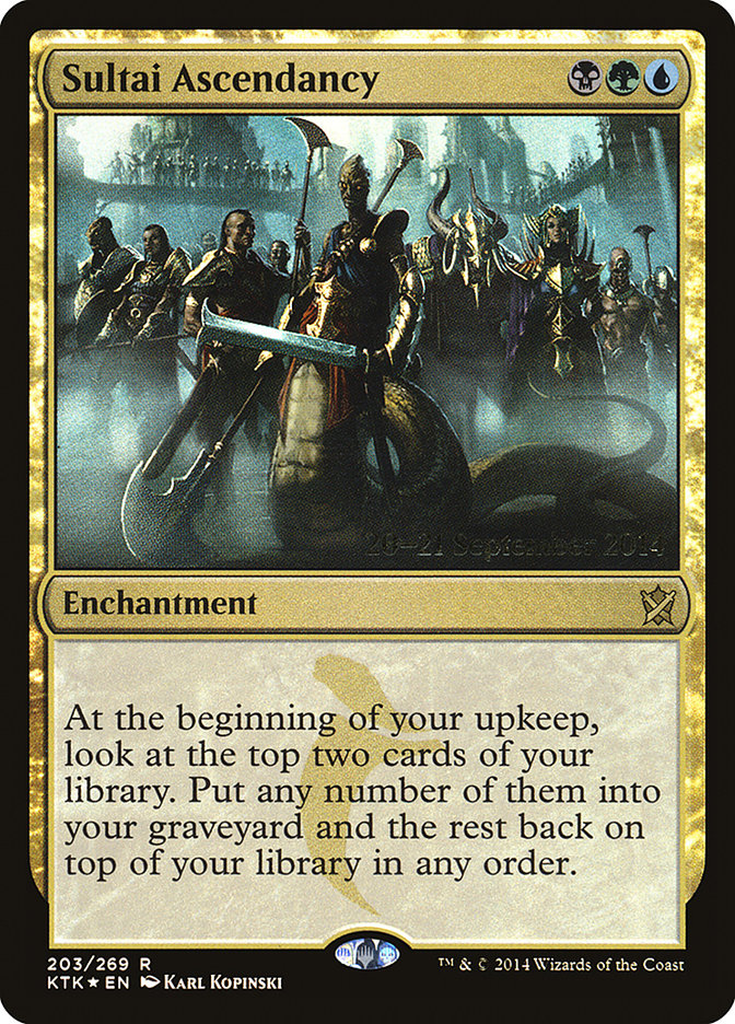 Sultai Ascendancy  [Khans of Tarkir Prerelease Promos] | Play N Trade Winnipeg