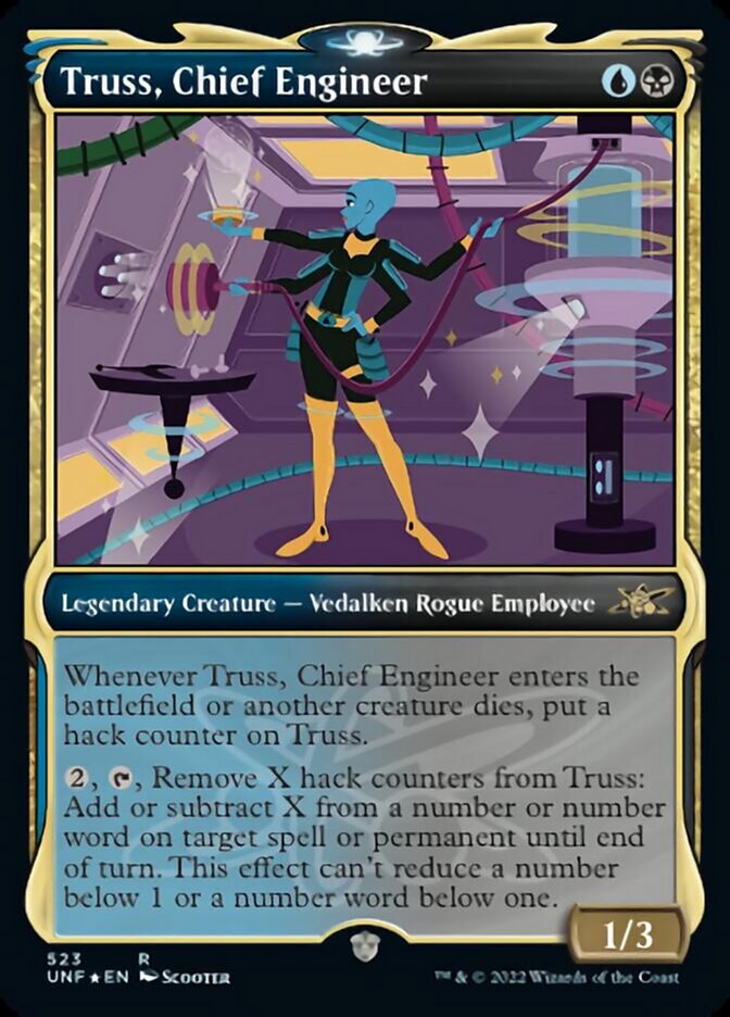 Truss, Chief Engineer (Showcase) (Galaxy Foil) [Unfinity] | Play N Trade Winnipeg