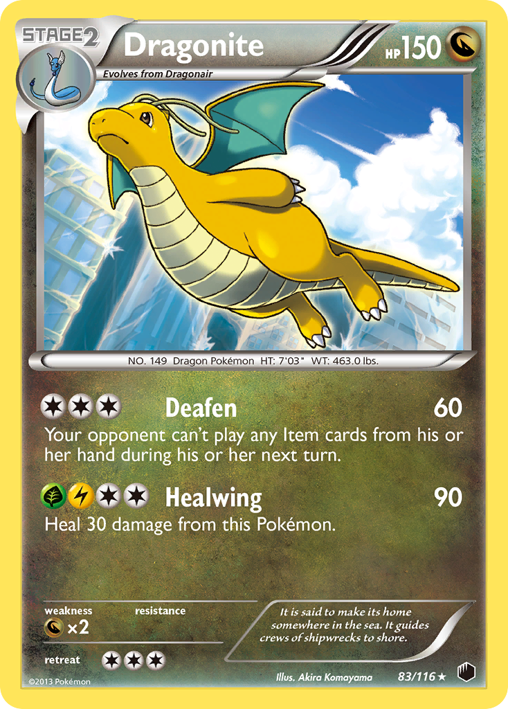 Dragonite (83/116) [Black & White: Plasma Freeze] | Play N Trade Winnipeg