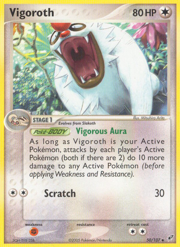 Vigoroth (50/107) [EX: Deoxys] | Play N Trade Winnipeg