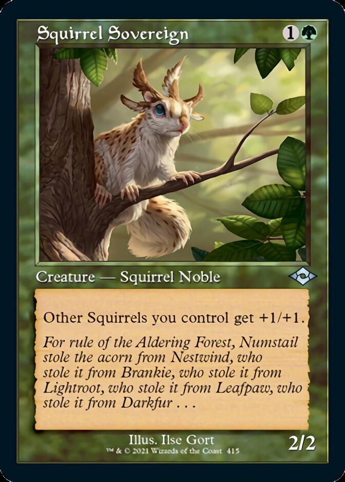 Squirrel Sovereign (Retro) [Modern Horizons 2] | Play N Trade Winnipeg