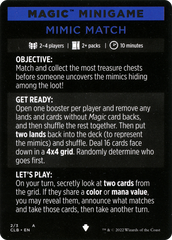 Mimic Match (Magic Minigame) [Commander Legends: Battle for Baldur's Gate Minigame] | Play N Trade Winnipeg