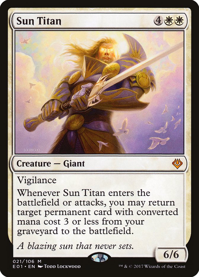 Sun Titan [Archenemy: Nicol Bolas] | Play N Trade Winnipeg