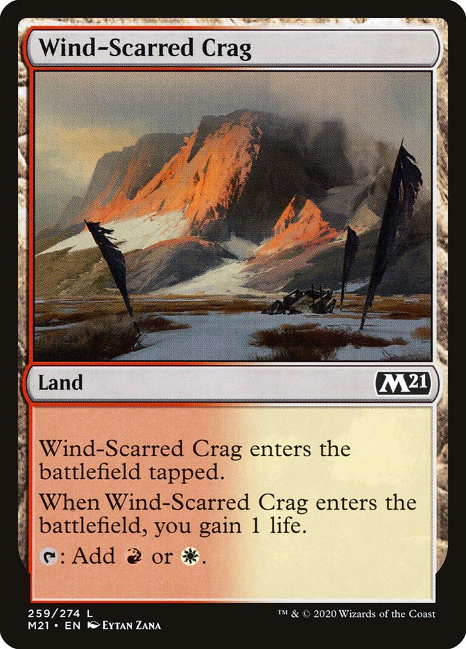 Wind-Scarred Crag [Core Set 2021] | Play N Trade Winnipeg