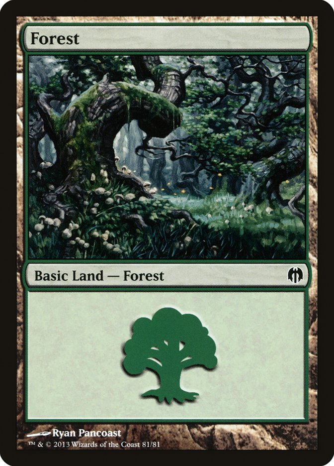 Forest (81) [Duel Decks: Heroes vs. Monsters] | Play N Trade Winnipeg