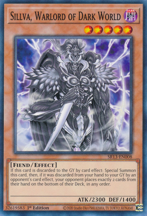 Sillva, Warlord of Dark World [SR13-EN008] Common | Play N Trade Winnipeg