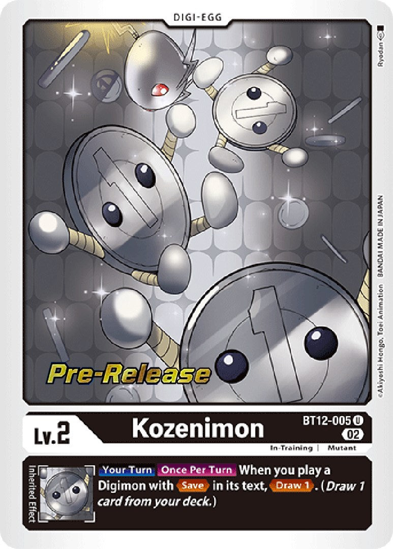 Kozenimon [BT12-005] [Across Time Pre-Release Cards] | Play N Trade Winnipeg
