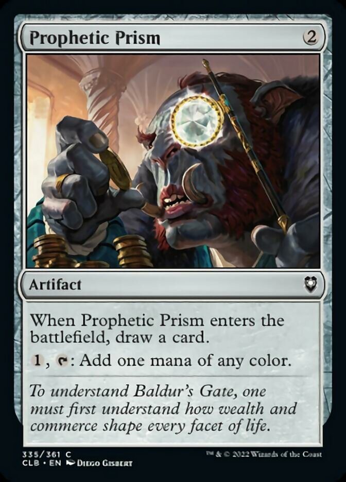 Prophetic Prism [Commander Legends: Battle for Baldur's Gate] | Play N Trade Winnipeg