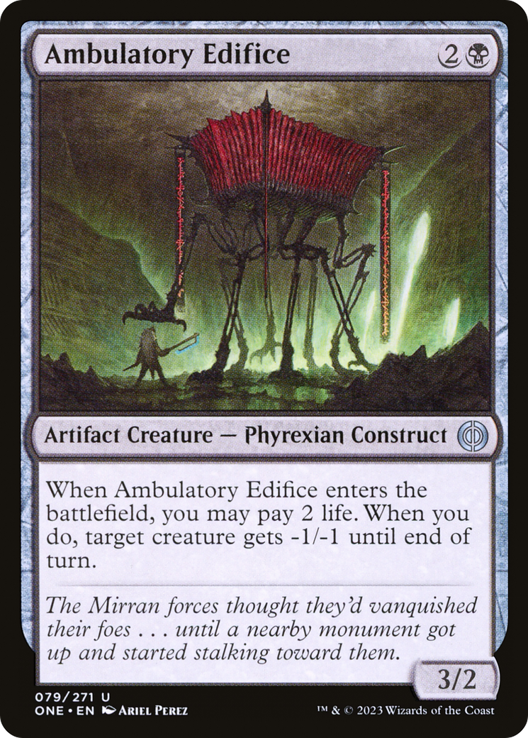 Ambulatory Edifice [Phyrexia: All Will Be One] | Play N Trade Winnipeg