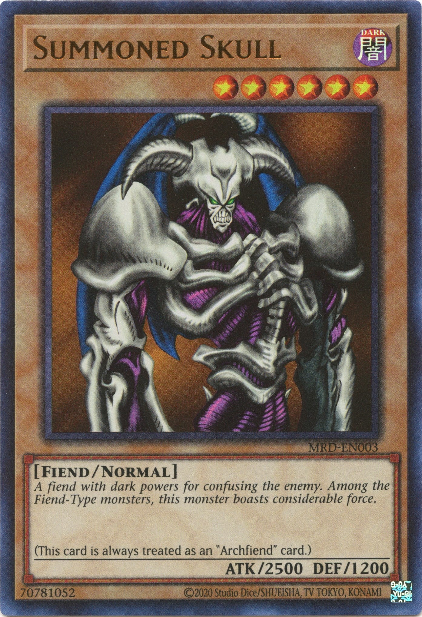 Summoned Skull (25th Anniversary) [MRD-EN003] Ultra Rare | Play N Trade Winnipeg