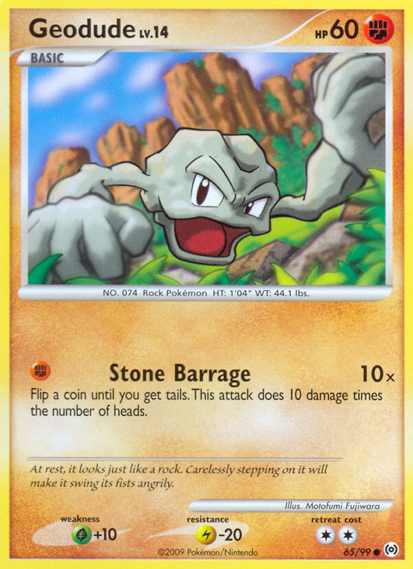 Geodude (65/99) [Platinum: Arceus] | Play N Trade Winnipeg