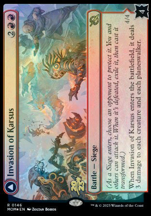 Invasion of Karsus // Refraction Elemental [March of the Machine Prerelease Promos] | Play N Trade Winnipeg